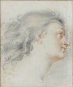 Portrait D'homme De Profil by Jacob de Wit