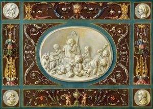 Allegorie Der Freien Kunste Dargestellt Von Spielenden Putten by Jacob de Wit