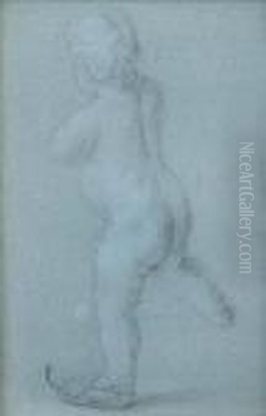 Putto With A Skate - view 1