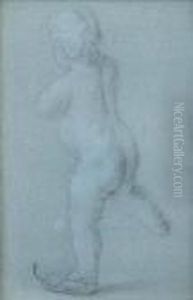 Putto With A Skate