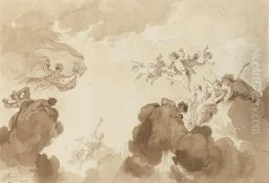Design For A Ceiling by Jacob de Wit