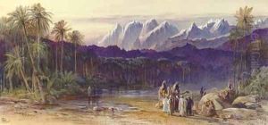 An Arab Encampment in Wadi Feiran, Egypt