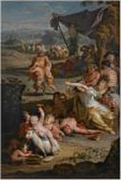 A Bacchanal In An Arcadian Landscape - view 1