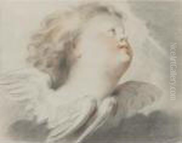 A Seraph Amongst The Clouds - view 1