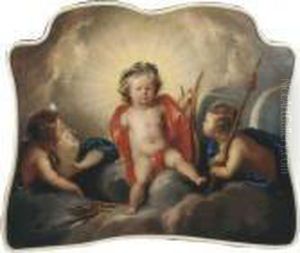 Apollo Triumphant With Diana And Putti In Attendance