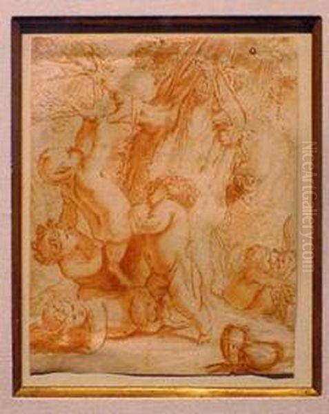 Frolicking Putti - view 1