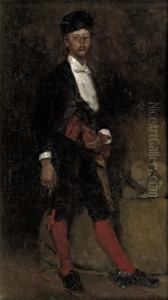 Standing Boy In Torero Costume