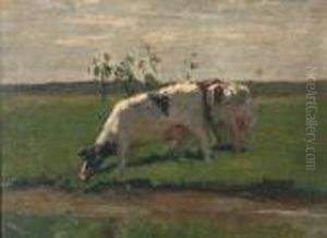 Grazende Koeien by Willem de Zwart