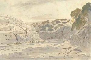 Lonely valley of Zebbug, Malta