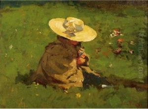 Marietje The Artist's Daughter In A Hat by Willem de Zwart