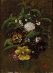Bouquet Met Viooltjes