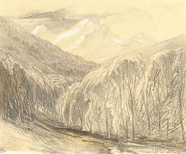 The Pass of Monte D'Oro, Corsica - view 1