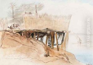 The Upper Nile, Toske, Egypt by Edward Lear