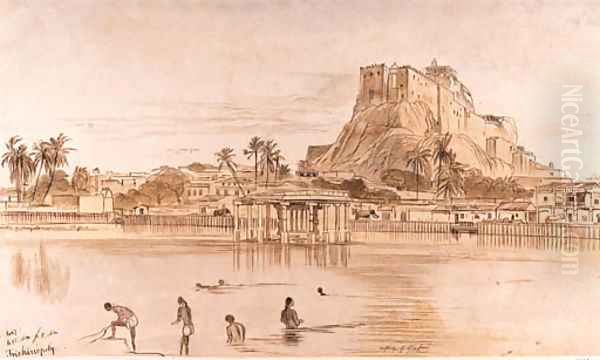 Trichinopoly, Tamil Nadu, South India - view 1
