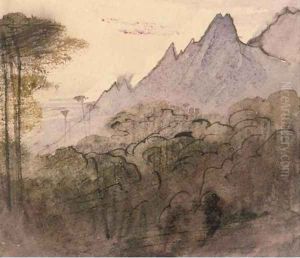 Views of Bavella by Edward Lear