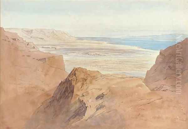 Ain Gedi and the Dead Sea, Israel - view 1