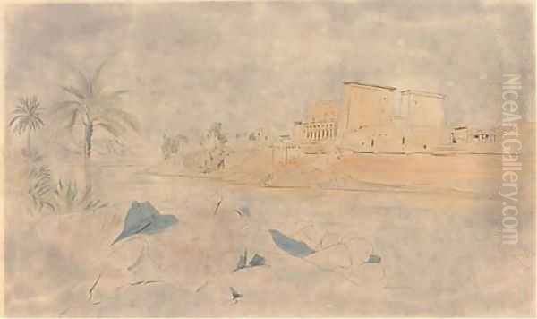 The Temple of Isis at Philae - view 1