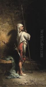 The Palace Guard by Alexandre Gabriel Decamps