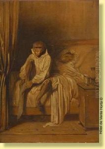 Le Reveil Des Singes by Alexandre Gabriel Decamps
