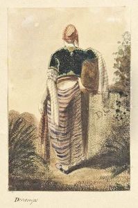 Un Turc Vu De Dos by Alexandre Gabriel Decamps