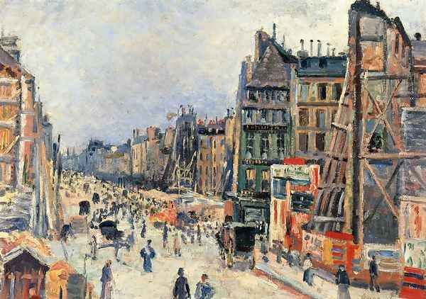 The Opening of the Rue Reaumur - view 1