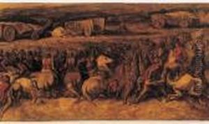 Etude Pour La Bataille Des Cimbres