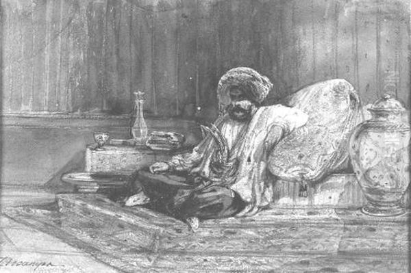 A Reclining Pasha - view 1
