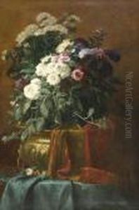 Bouquet De Fleurs Dans Un Vase