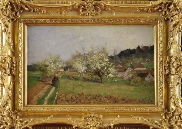 Les Pommiers En Fleur - view 1