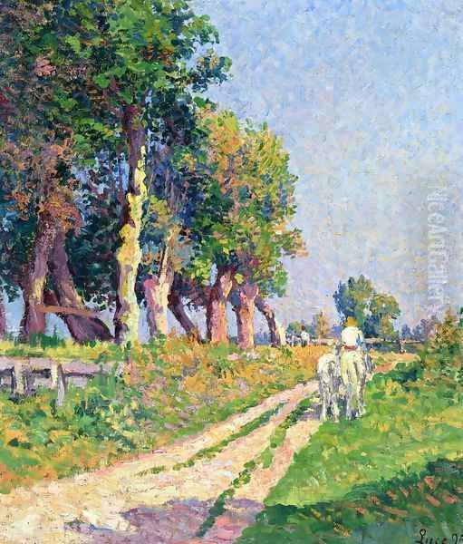 Eragny, Horse on a Sunny Path - view 1