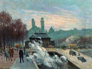 The Trocadero by Maximilien Luce
