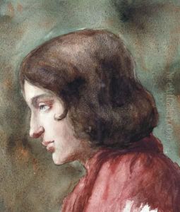 Head Of A Young Man, Profile To The Left Head Of A Young Man, Profile To The Left