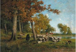 Patre Et Ses Moutons by Alexandre Defaux