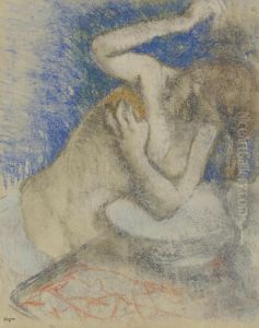 Femme A Sa Toilette by Edgar Degas