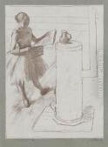 Danseuse Pres De La Poele