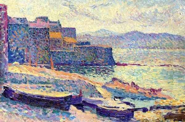 The Fishing Port at Saint-Tropez - view 1