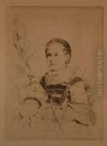 Mlle Nathalie Wolkonska by Edgar Degas