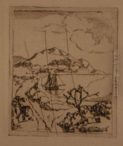 La Rade (paysage De Grece) by Edgar Degas