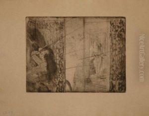 Loges D'actrices by Edgar Degas