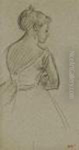 Danseuse De Dos by Edgar Degas