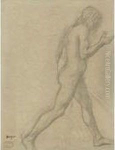 Etude Pour "la Fille De Jephte" by Edgar Degas