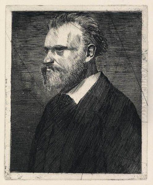 Edouard Manet En Buste - view 1