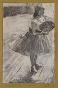 Petite Danseuse A L'eventail by Edgar Degas