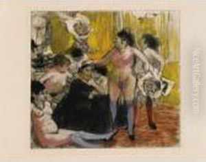 La Maison Tellier by Edgar Degas