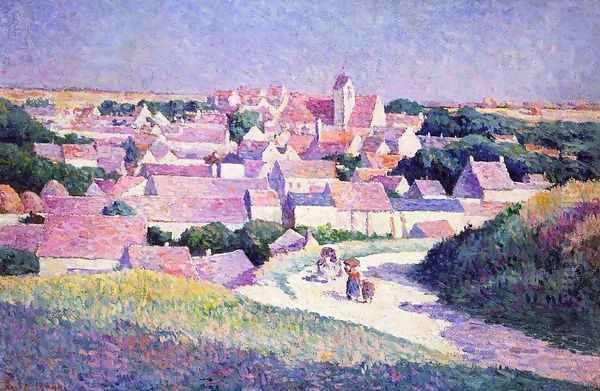 Moulineux, the Entrance to the Village - view 1