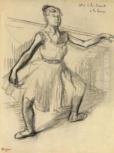 Etude De Danseuse by Edgar Degas