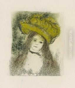 Femme Auchapeau by Edgar Degas