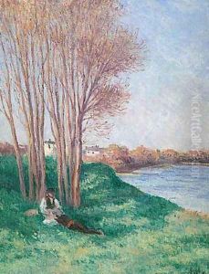 Landscape (with Two Figures)