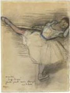 Danseuse Pratiquant A La Barre