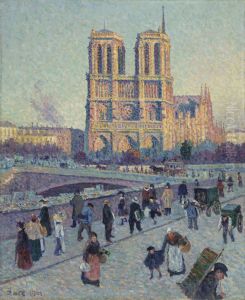 The Quai Saint-Michel and Notre-Dame
